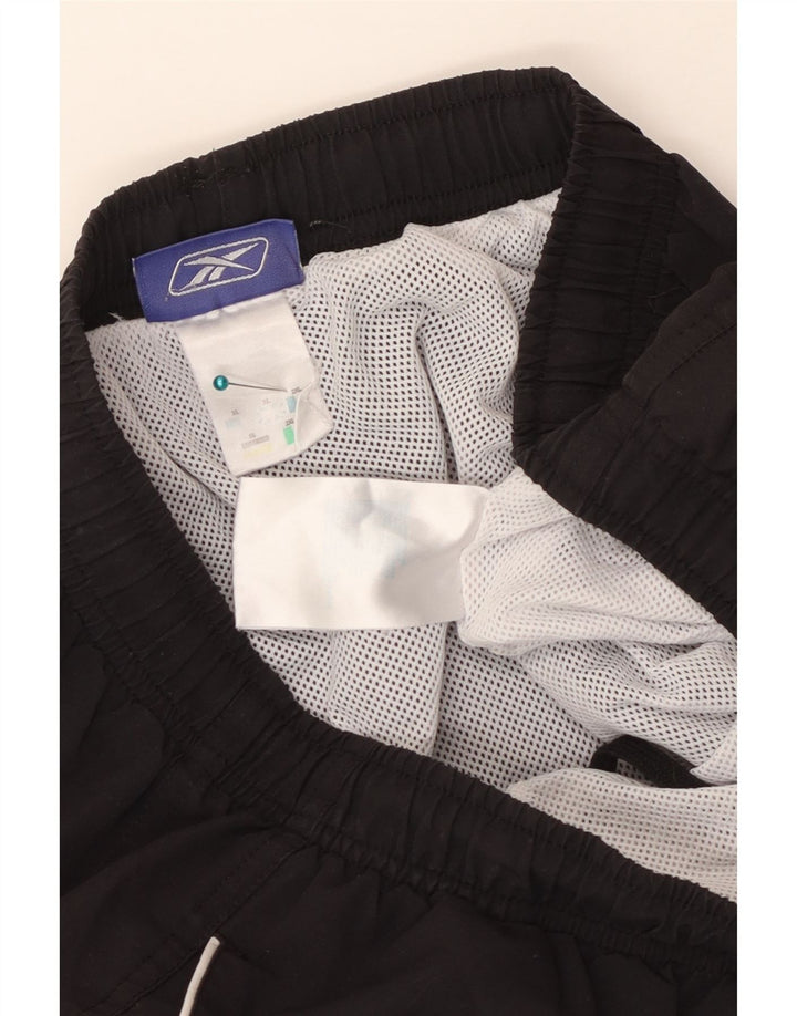 Reebok Mens Sport Shorts XL  Black Polyester