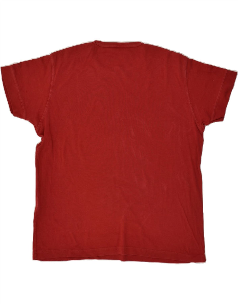 LEVI'S Mens T-Shirt Top Large Red Cotton Vintage Levi's and Second-Hand Levi's from Messina Hembry 