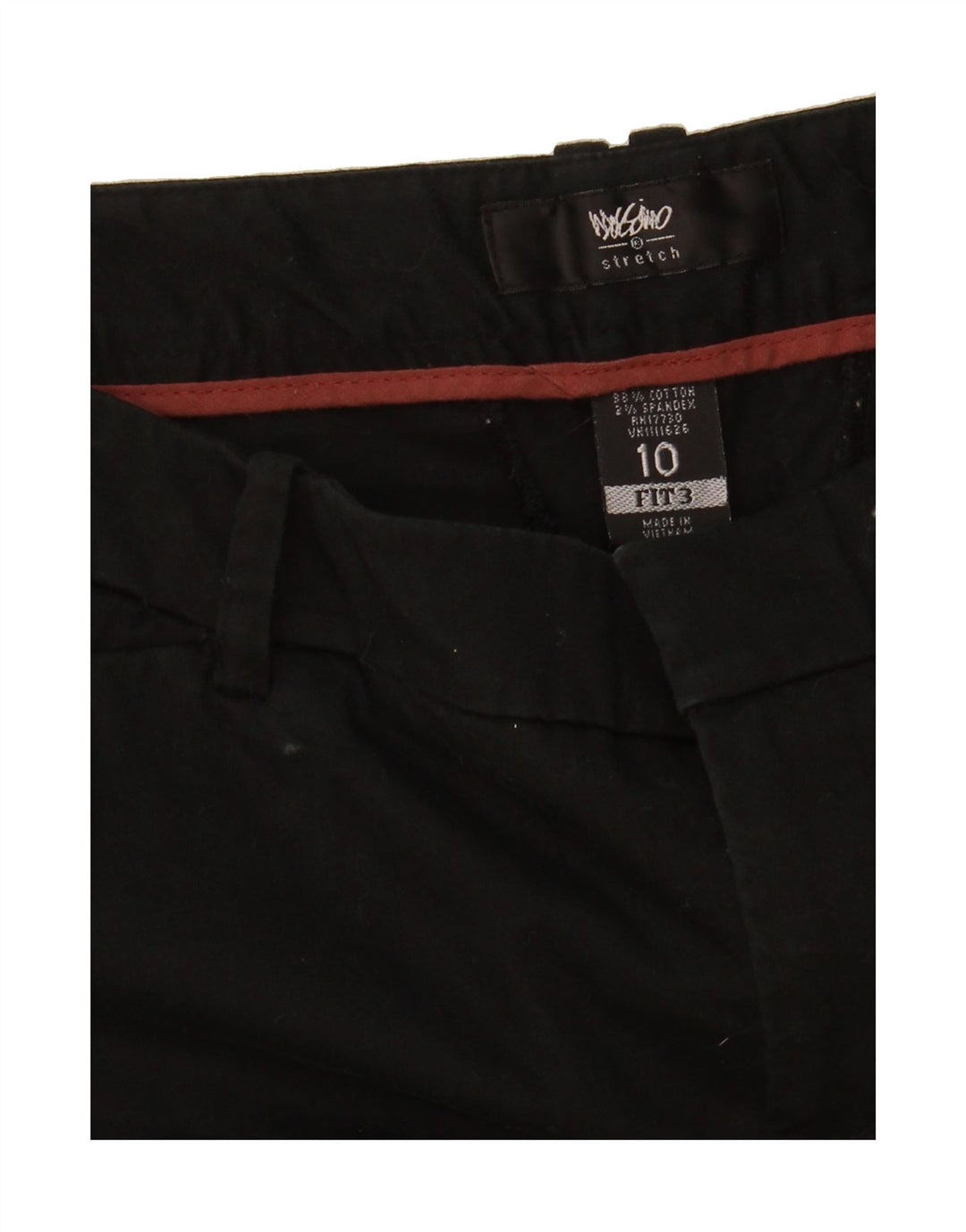 MOSSIMO Womens Casual Shorts US 10 Large W32 Black Cotton Vintage Mossimo and Second-Hand Mossimo from Messina Hembry 