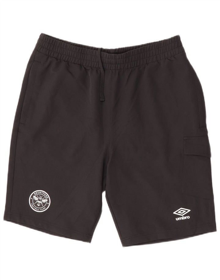 Umbro Mens Brentford FC Sport Shorts Medium  Black Polyester