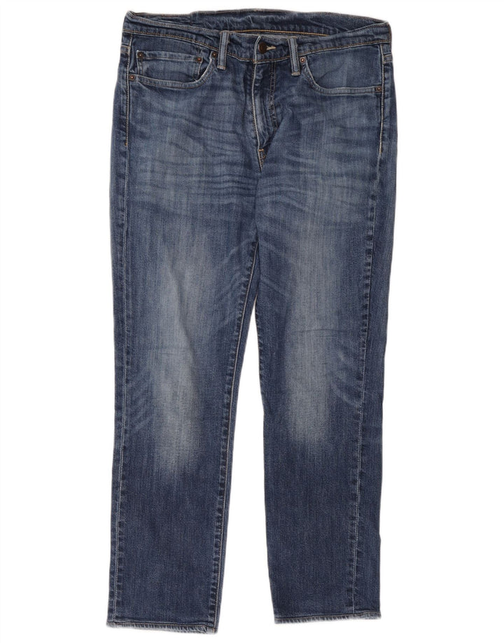 Levi's Mens 511 Slim Jeans W34 L28 Blue Cotton