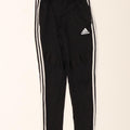 ADIDAS Womens Tracksuit Trousers UK 8 Small  Black Polyester Vintage Adidas and Second-Hand Adidas from Messina Hembry 