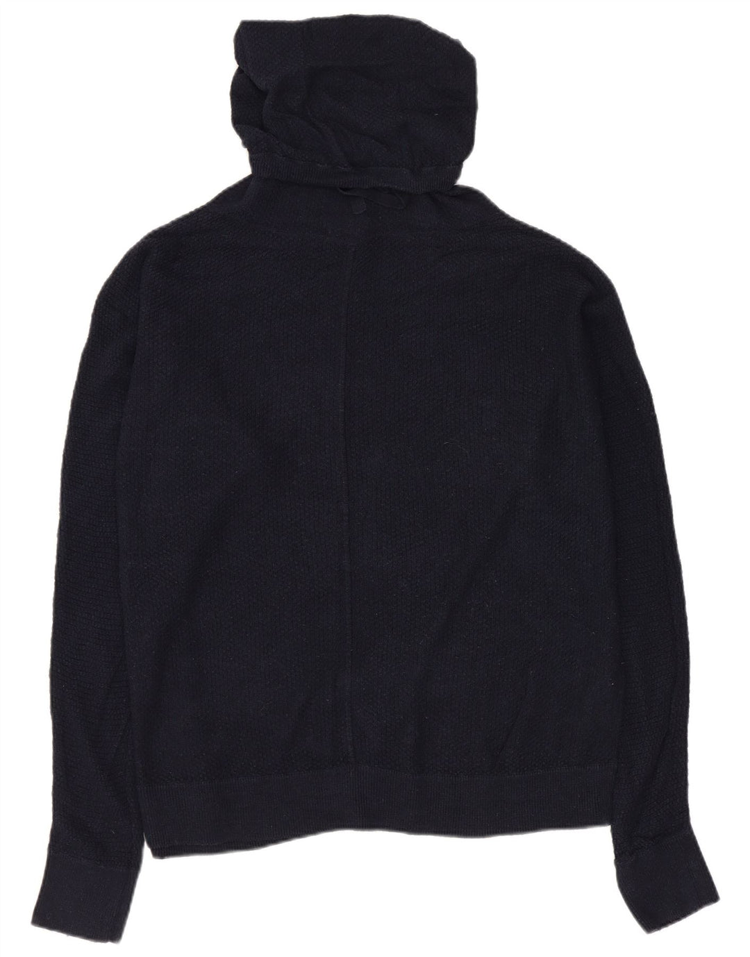 LOUNGE Womens Oversized Roll Neck Jumper Sweater UK 10 Small Navy Blue