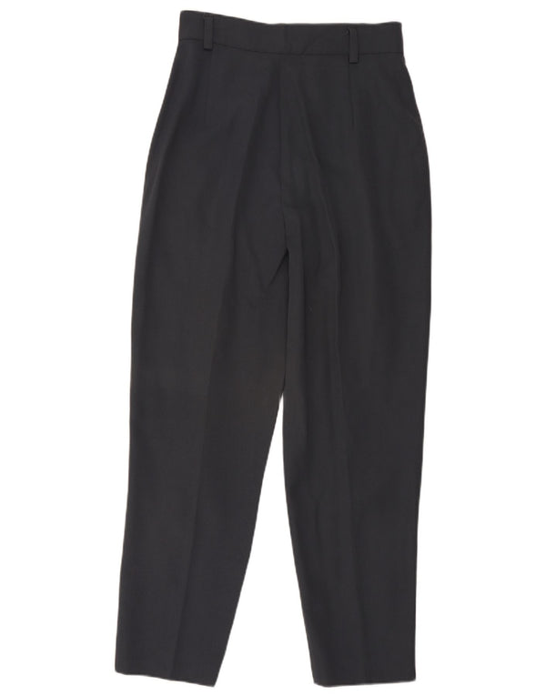 Laura Biagiotti Womens Suit Trousers IT 44 Medium W30 L29 Navy Blue