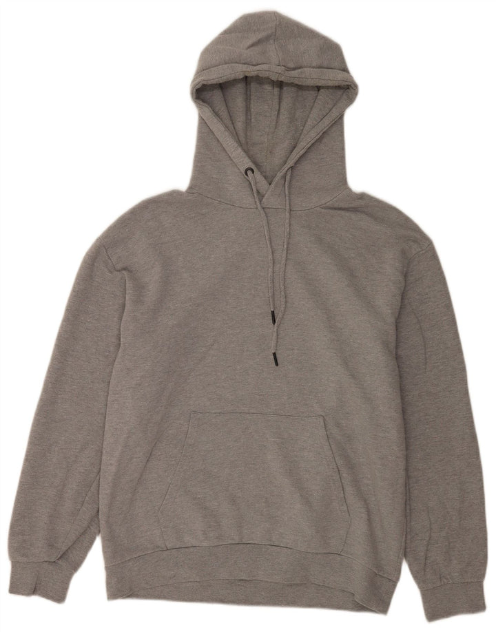 Zara Mens Hoodie Jumper XL Grey