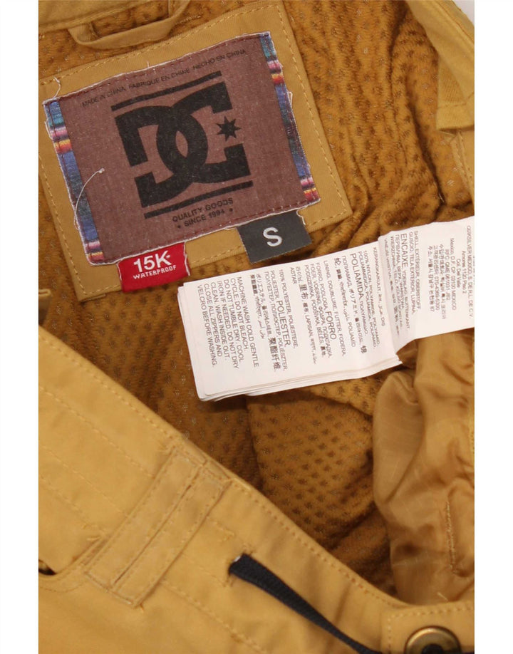 DC Womens Cargo Ski Trousers UK 10 Small Beige Nylon