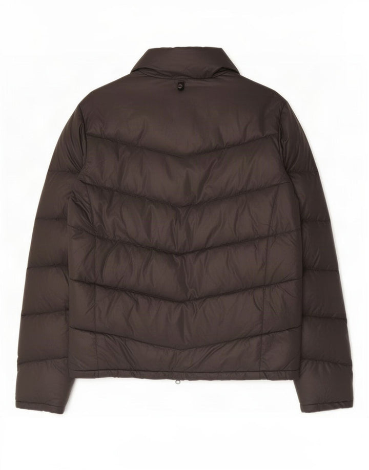 Woolrich Womens Padded Jacket UK 14 Medium Grey