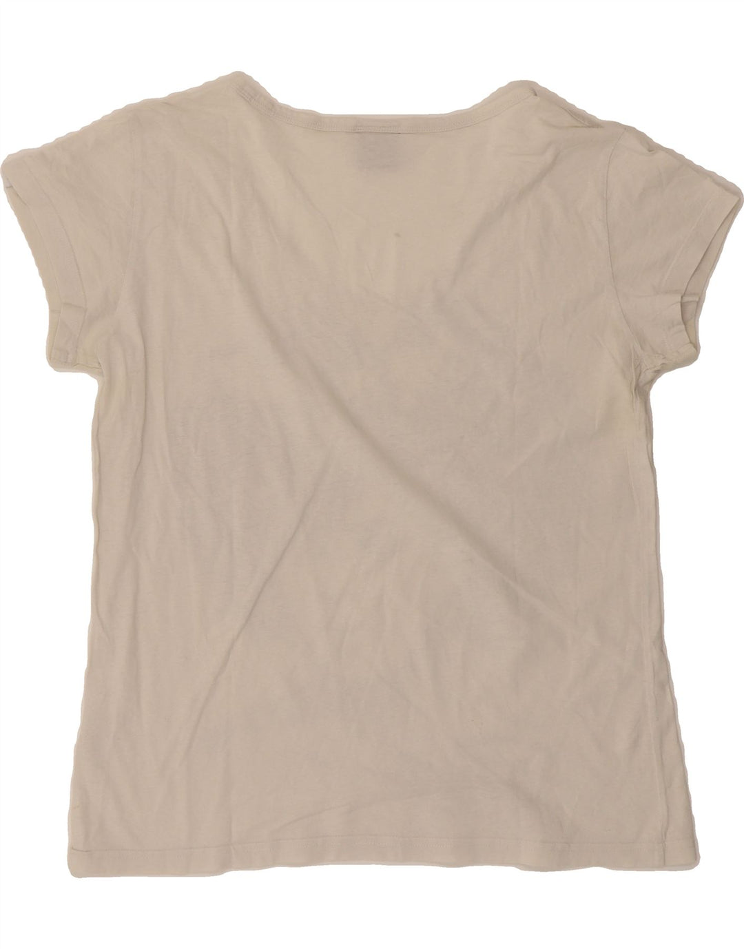 PUMA Womens Graphic T-Shirt Top UK 12 Medium White Vintage Puma and Second-Hand Puma from Messina Hembry 