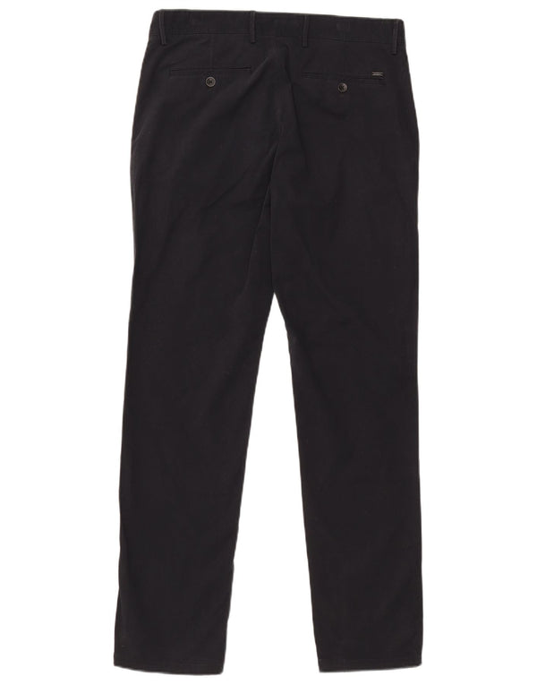 Massimo Dutti Mens Chino Trousers EU 40 Medium W31 L30 Navy Blue