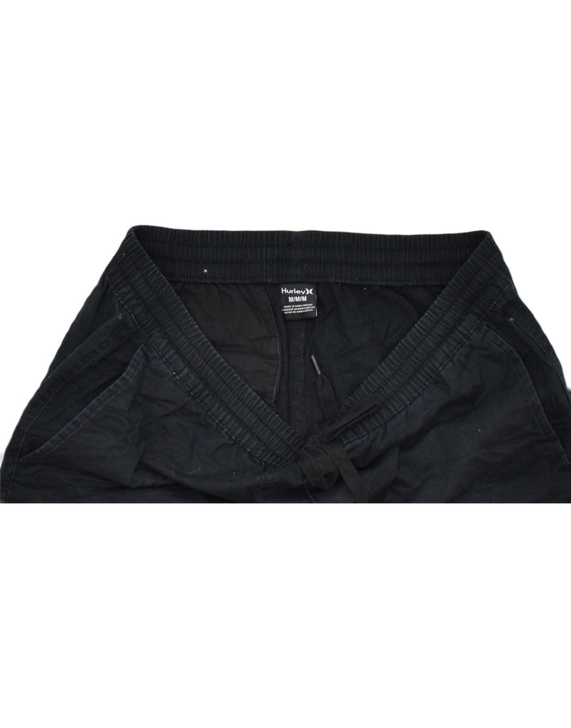 HURLEY Mens Sport Shorts Medium  Black Cotton | Vintage | Thrift | Second-Hand | Used Clothing | Messina Hembry 