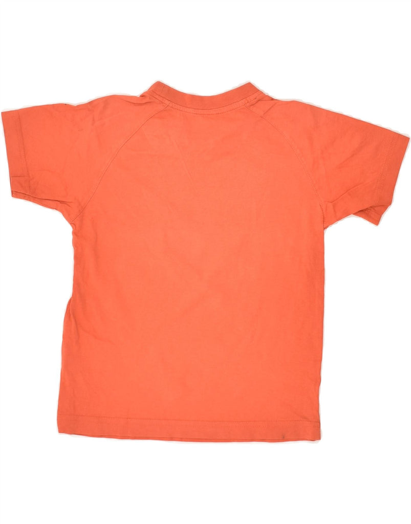 ADIDAS Boys Graphic T-Shirt Top 5-6 Years Orange Cotton | Vintage Adidas | Thrift | Second-Hand Adidas | Used Clothing | Messina Hembry 