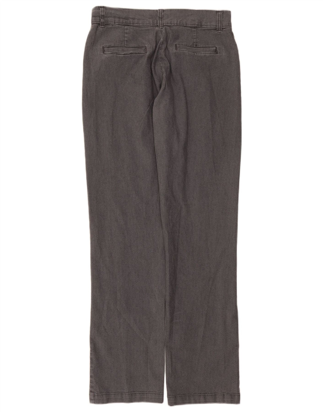 LEE Womens Riders Casual Trousers US 8 Medium W30 L32 Grey Herringbone