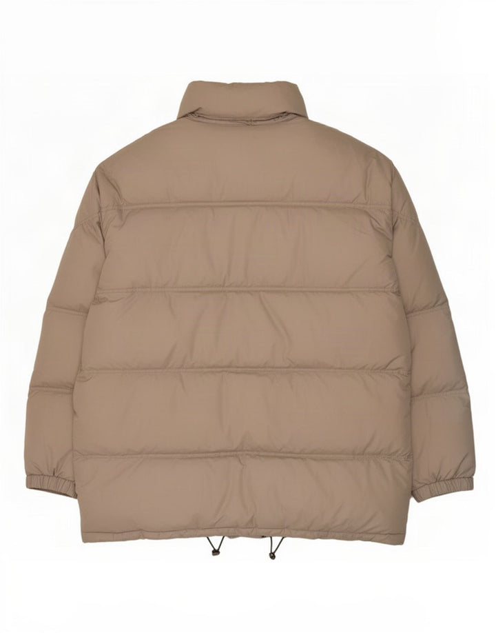 Fila Mens Hooded Padded Jacket IT 54 2XL Grey Nylon