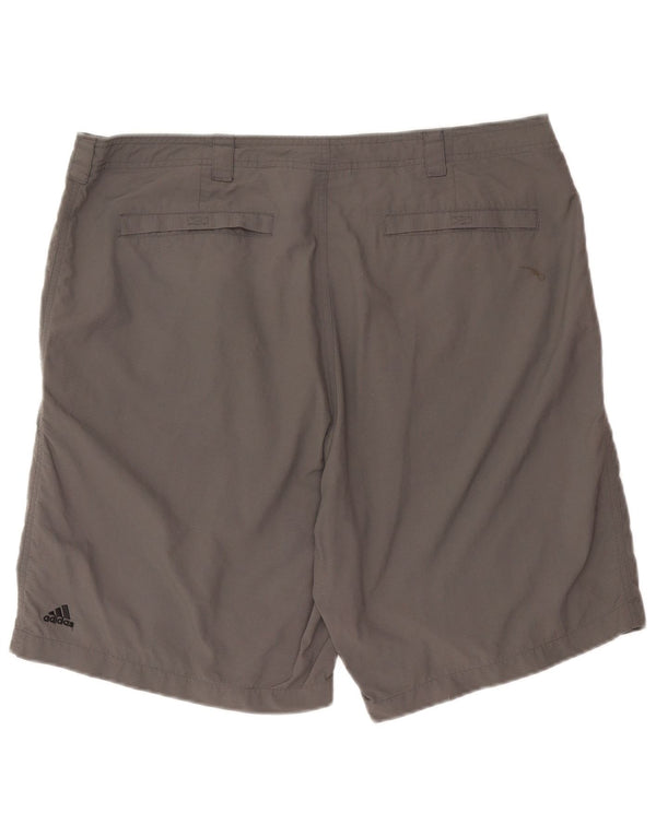Adidas Mens Casual Shorts XL W38  Grey Polyester