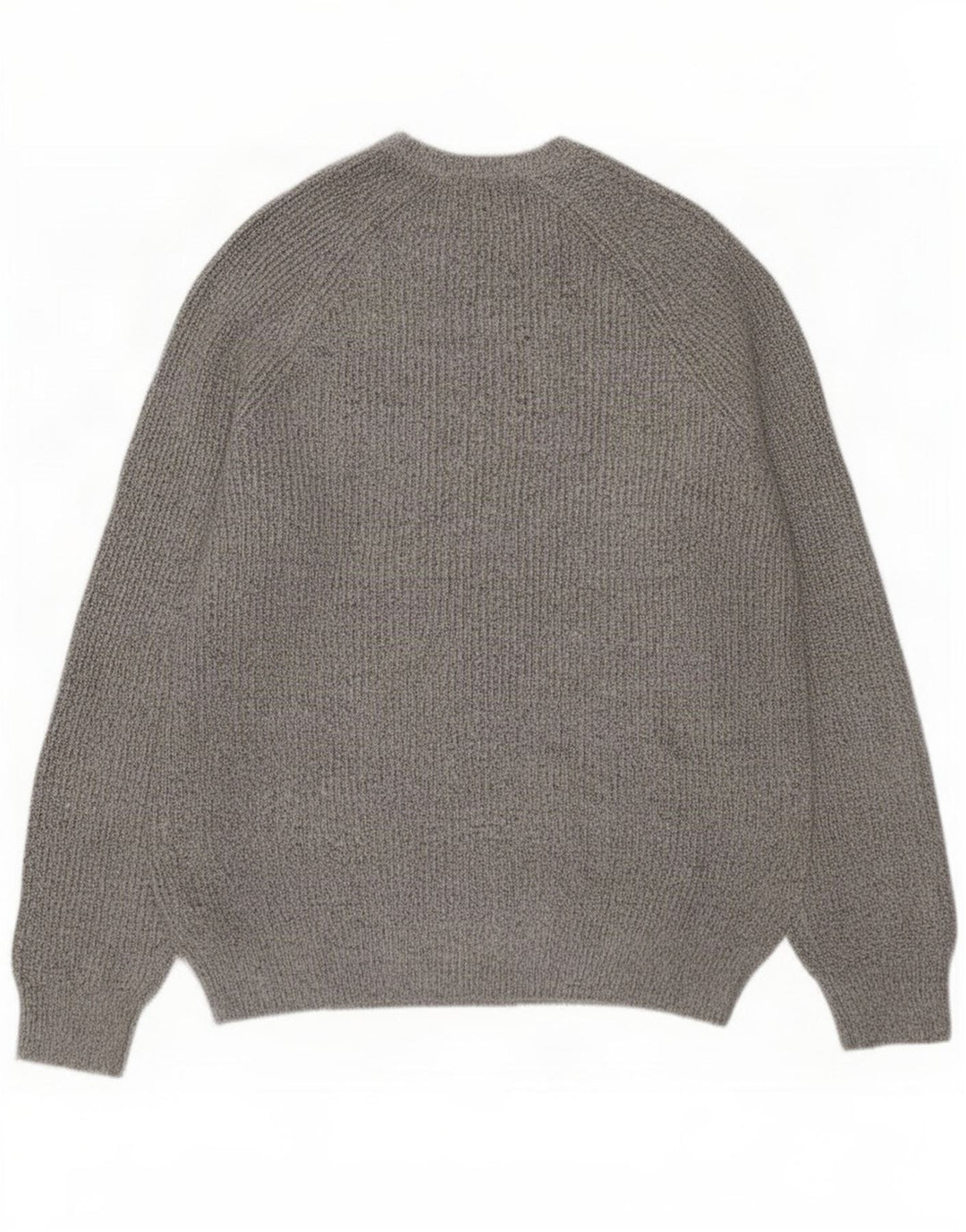 Marks & Spencer Mens Crew Neck Jumper Sweater Medium Grey Flecked Polyamide