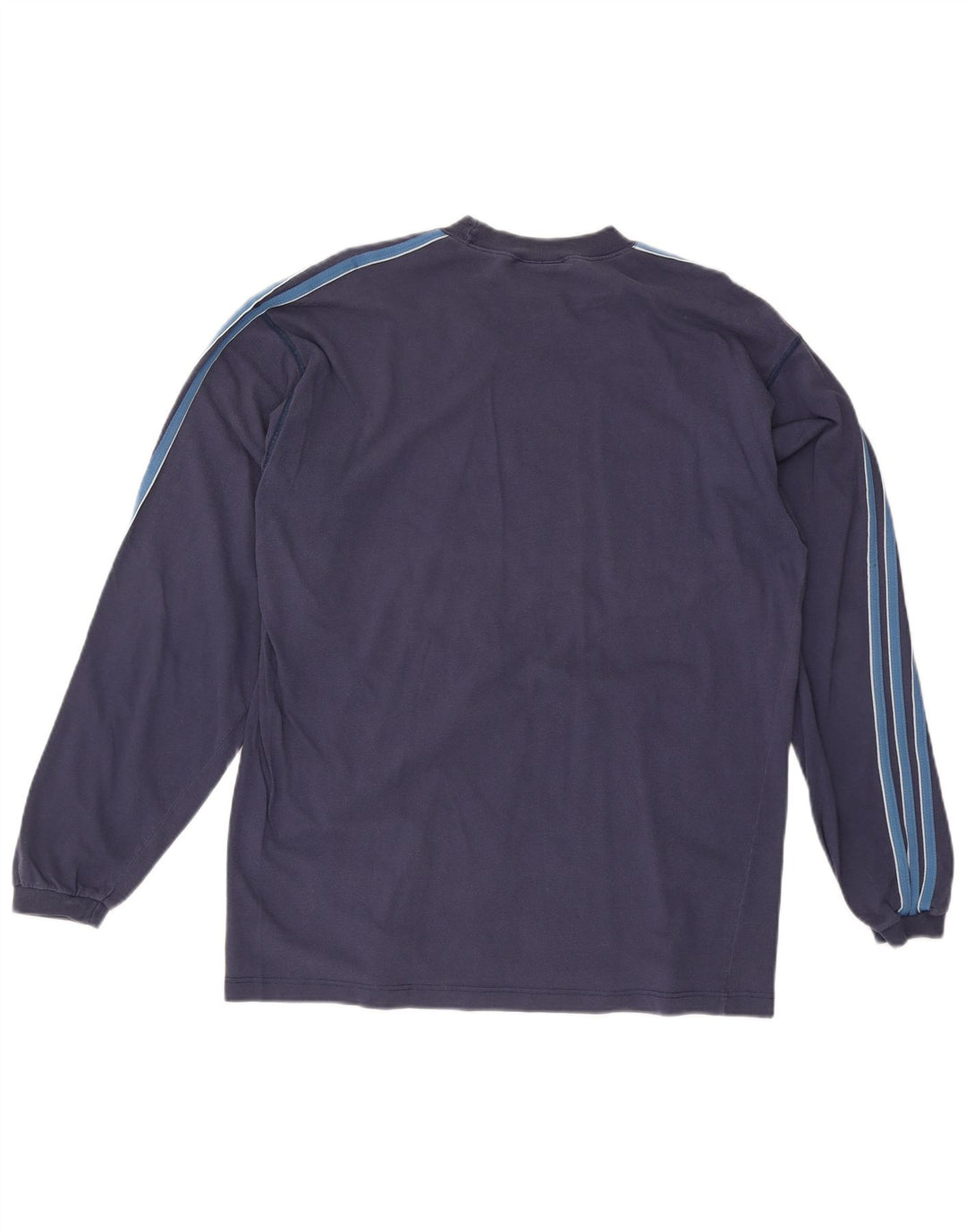 Adidas Mens Top Long Sleeve UK 42/44 Large Navy Blue