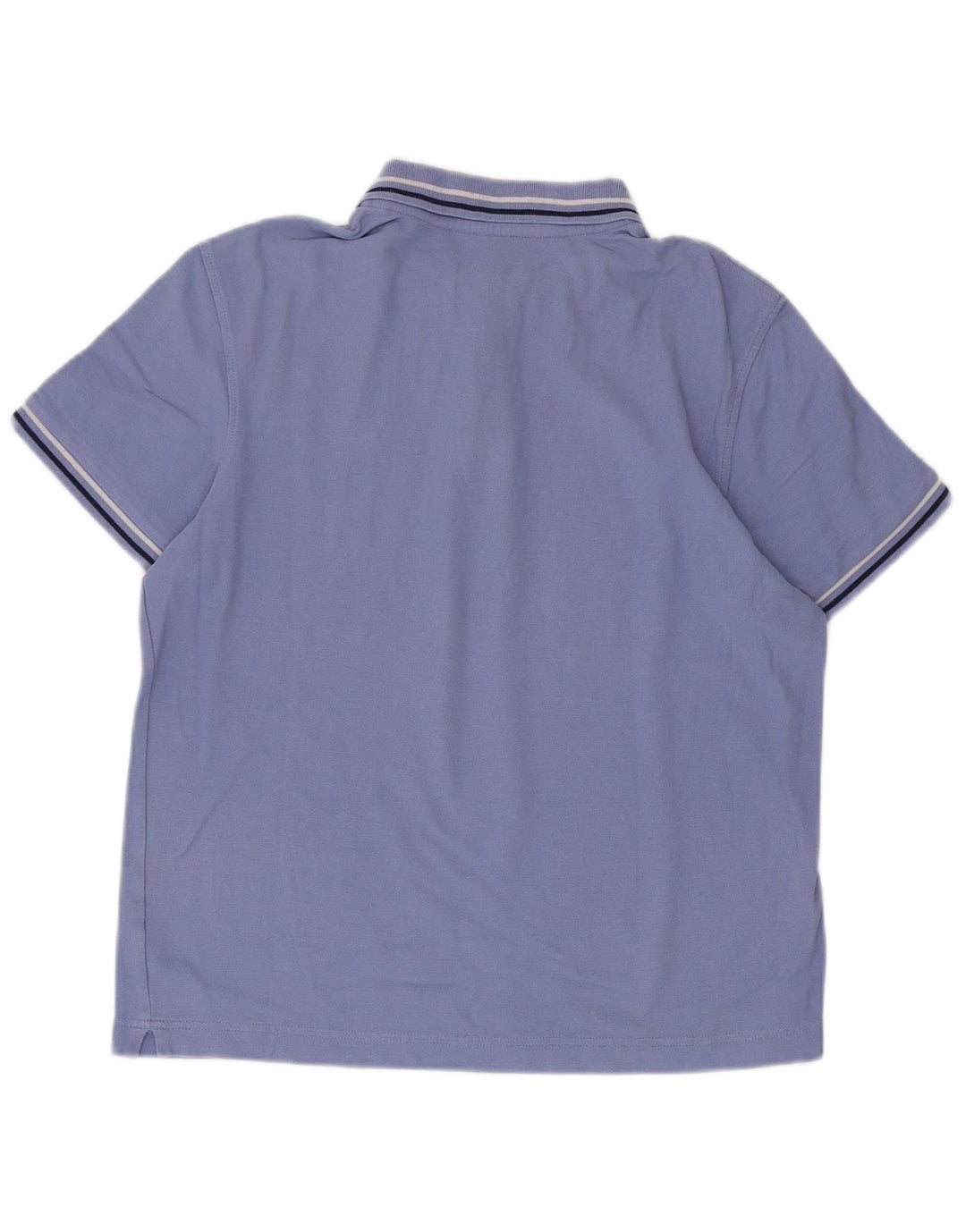 Lotto Mens Polo Shirt Small Blue Striped