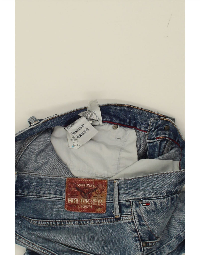 TOMMY HILFIGER Mens Straight Jeans W34 L30 Brown Cotton Vintage Tommy Hilfiger and Second-Hand Tommy Hilfiger from Messina Hembry 