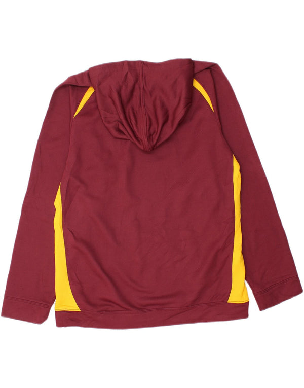 Nike Womens Minnesota Golden Gophers Hoodie Jumper UK 16/18 Large Burgundy
