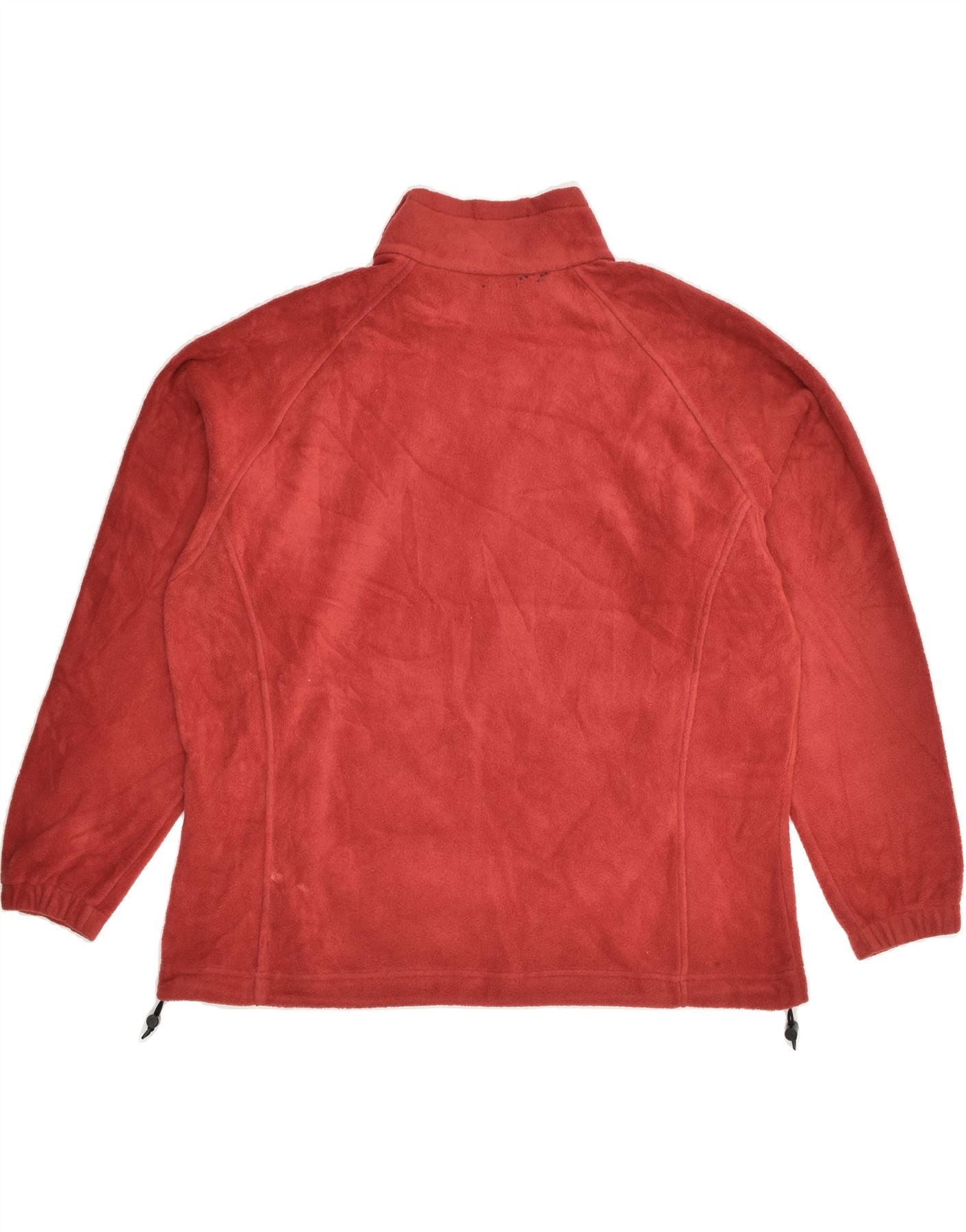 COLUMBIA Womens Fleece Jacket UK 18 XL Red Polyester, Vintage &  Second-Hand Clothing Online