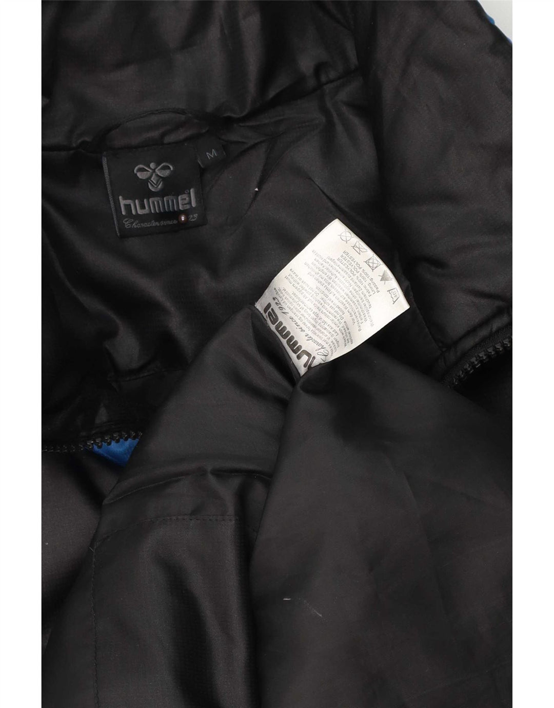 Hummel Mens Padded Jacket UK 38 Medium Black Colourblock Polyester