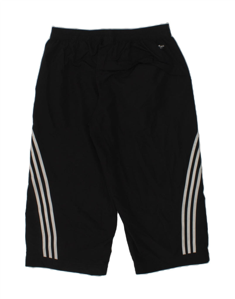 ADIDAS Boys Climalite Sport Shorts 11-12 Years Black Polyester | Vintage Adidas | Thrift | Second-Hand Adidas | Used Clothing | Messina Hembry 