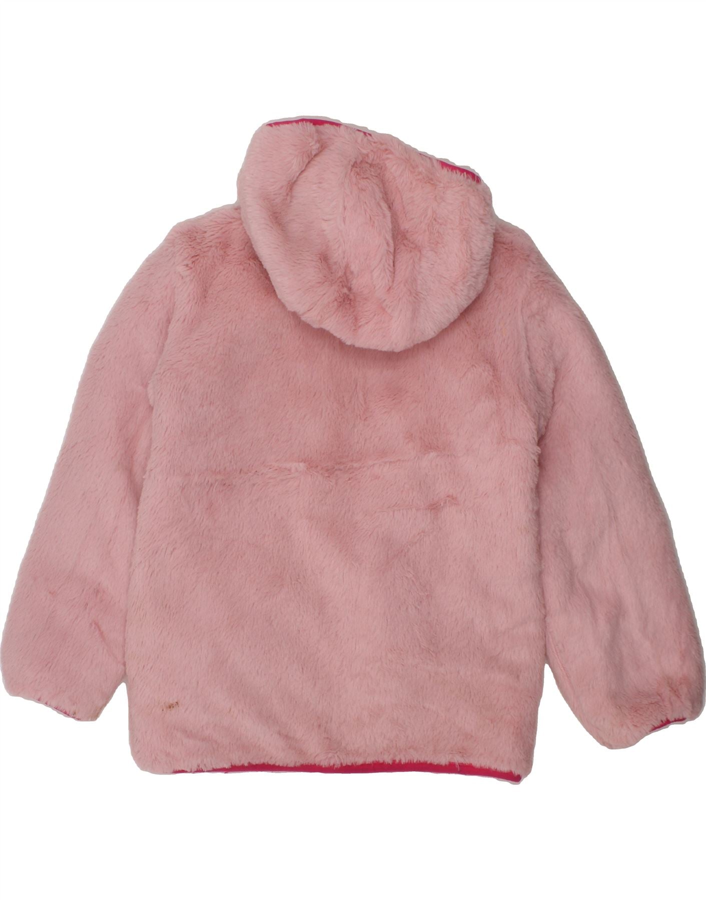 Eddie Bauer Girls Reversible Hooded Down Jacket (Pink Ombre/Red, 並行輸入品 Eddie Bauer Deer Harbor Reversible Coat Jacket Navy Blue Pink Fluffy Girls  L 14
