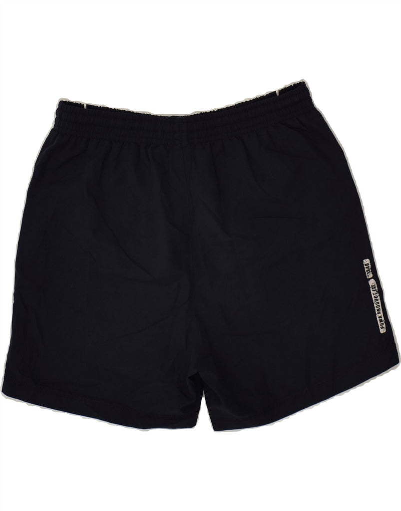 PUMA Boys Sport Shorts 13-14 Years Navy Blue | Vintage Puma | Thrift | Second-Hand Puma | Used Clothing | Messina Hembry 