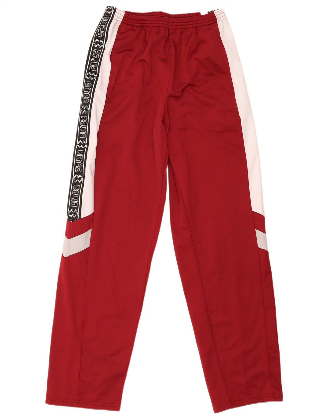 Errea Mens Graphic Tracksuit Trousers Large Burgundy Colourblock Polyester