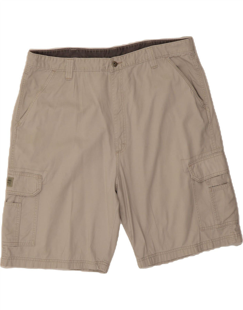 WRANGLER Mens Cargo Shorts W40 XL Grey Cotton Vintage Wrangler and Second-Hand Wrangler from Messina Hembry 