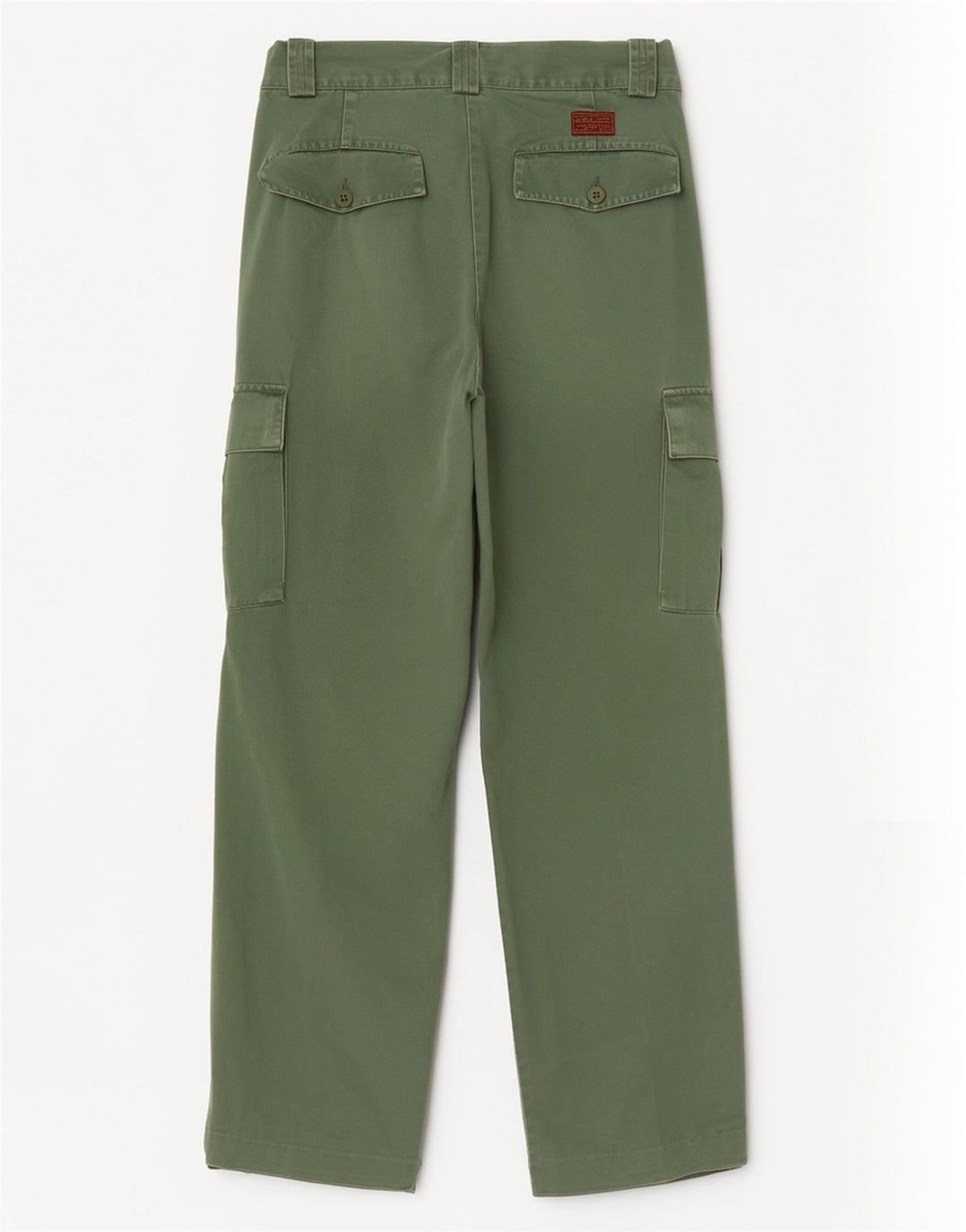Rifle Mens Tapered Cargo Trousers W28 L30 Green
