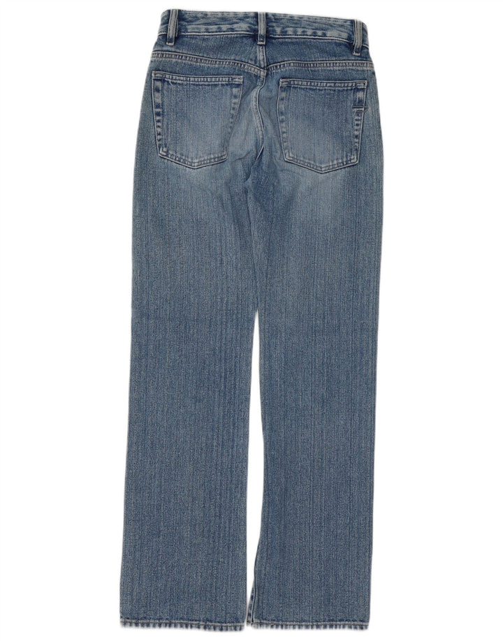 DIESEL Womens Straight Jeans W26 L30 Blue Cotton