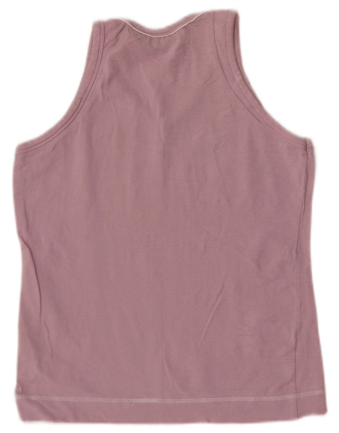 Fila Womens Vest Top UK 12 Medium Pink Cotton