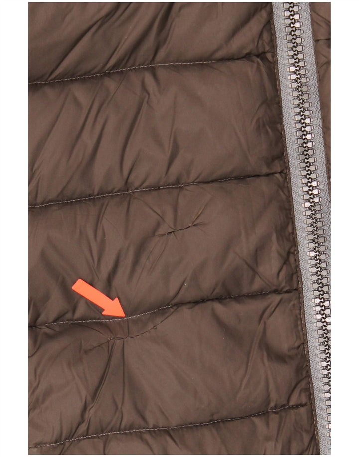 Colmar Mens Hooded Padded Jacket IT 44 XS Khaki Polyamide