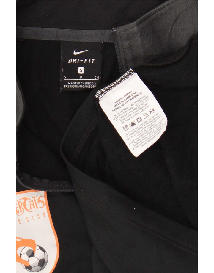 Nike Mens Graphic Pullover Tracksuit Top Small Black