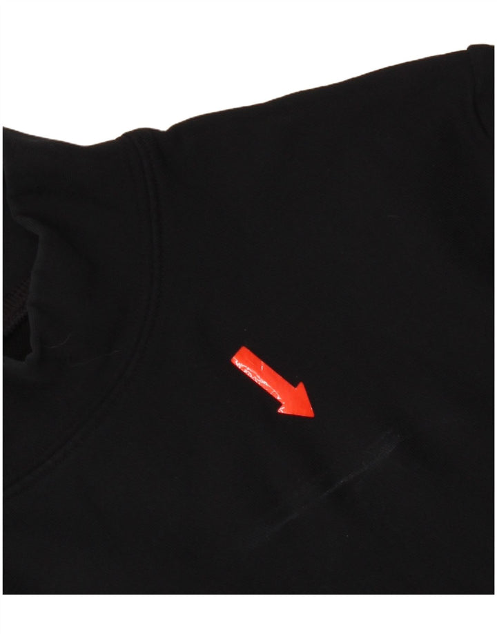 Under Armour Girls Top Long Sleeve 11-12 Years Large Black