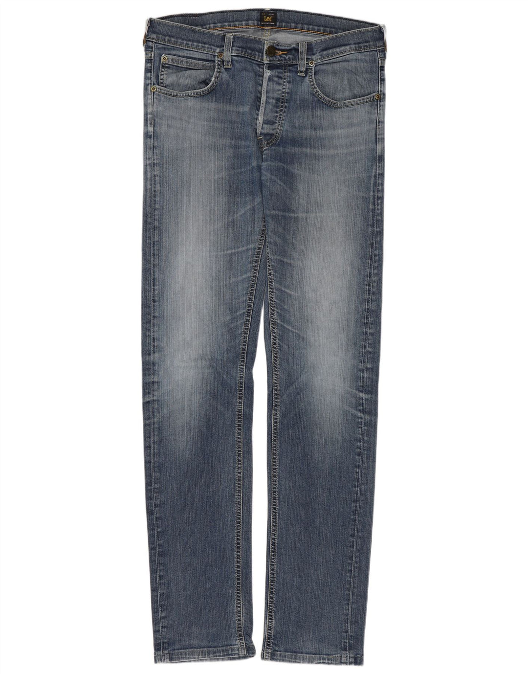 LEE Mens Daren Slim Jeans W33 L33 Blue Cotton