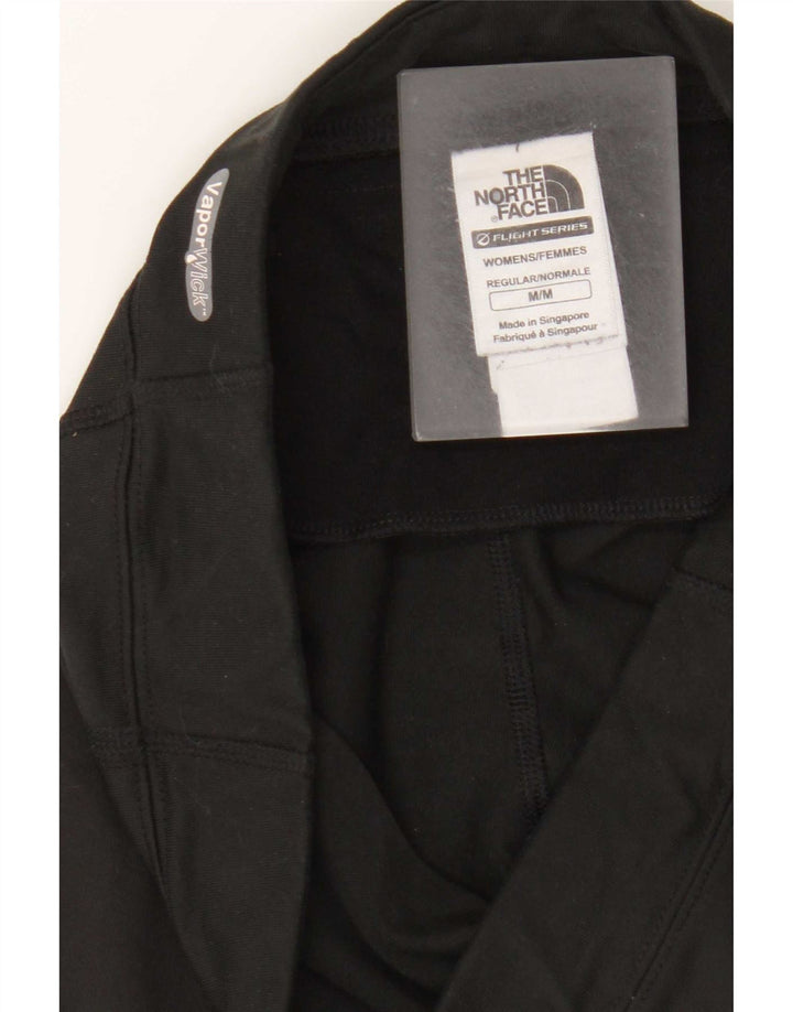 The North Face Womens Capri Leggings UK 14 Medium Black Colourblock