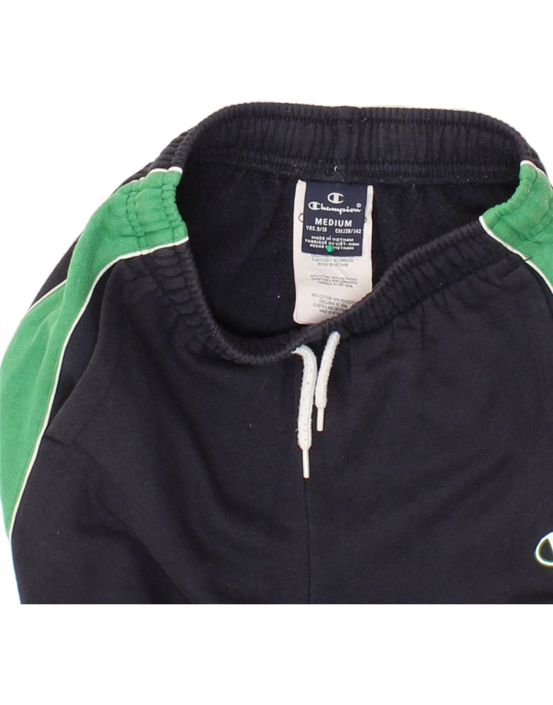 CHAMPION Boys Tracksuit Trousers Joggers 11-12 Years Medium  Navy Blue Vintage Champion and Second-Hand Champion from Messina Hembry 