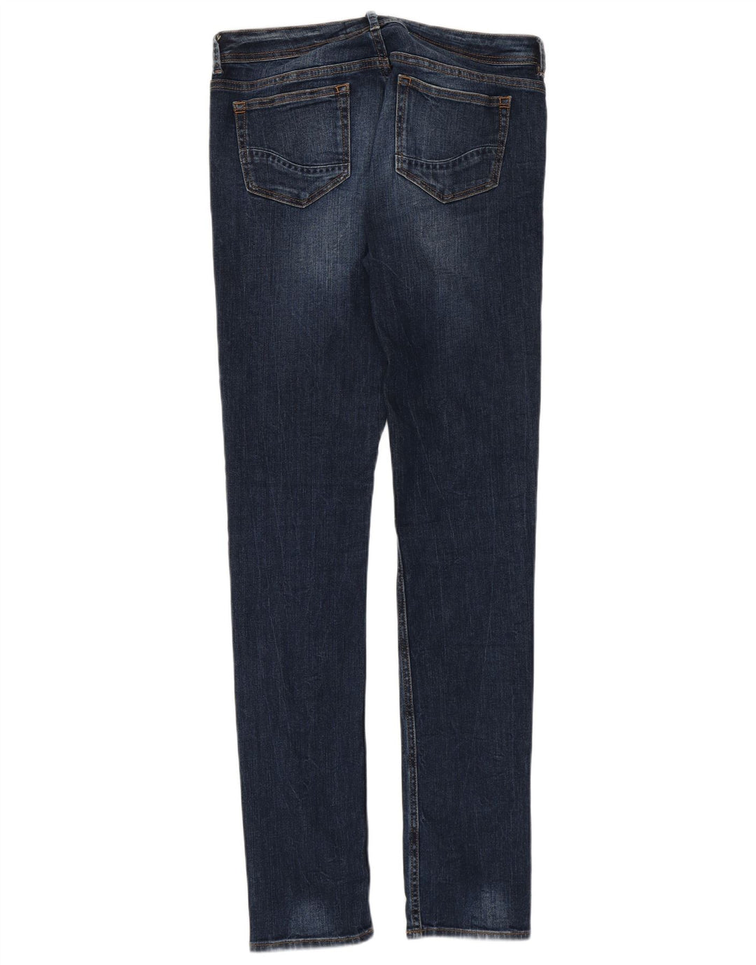 Fat Face Womens Slim Jeans UK 10 Small W30 L31 Blue Cotton