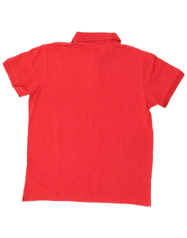Marlboro Classics Mens Slim Fit Polo Shirt Medium Red