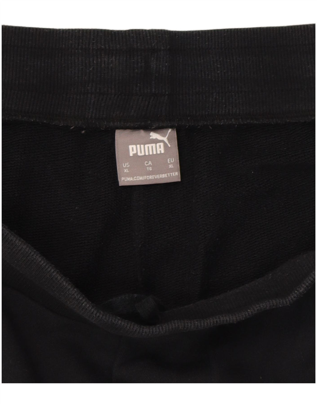PUMA Mens Graphic Sport Shorts XL  Black Cotton