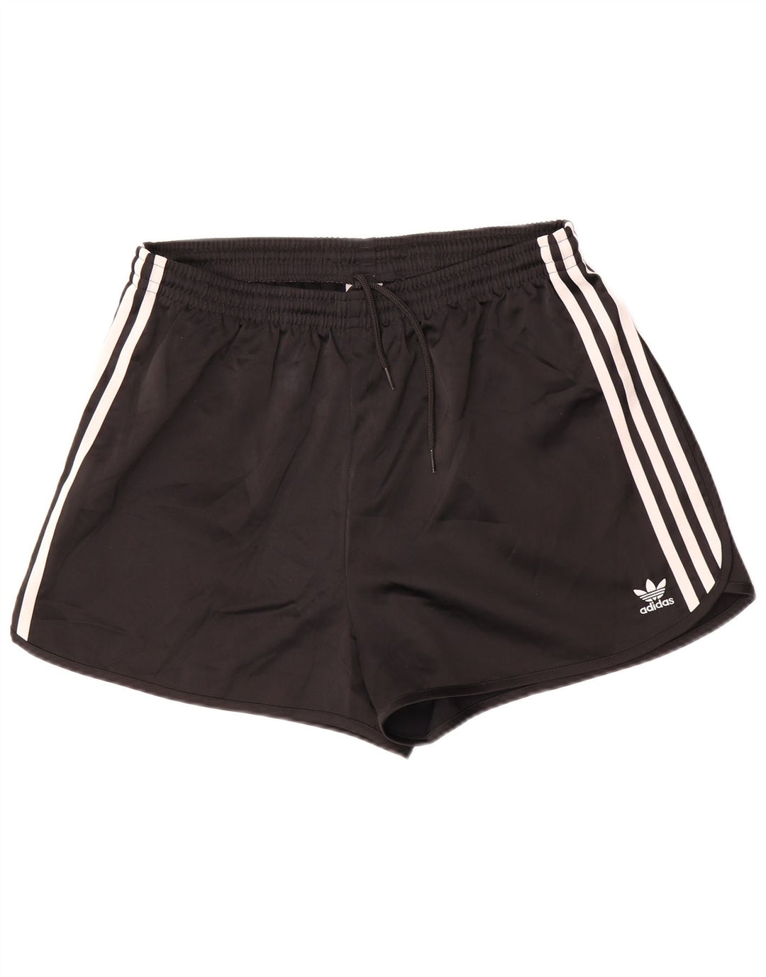 Adidas Womens Sport Shorts UK 16/18 Large  Black Polyester