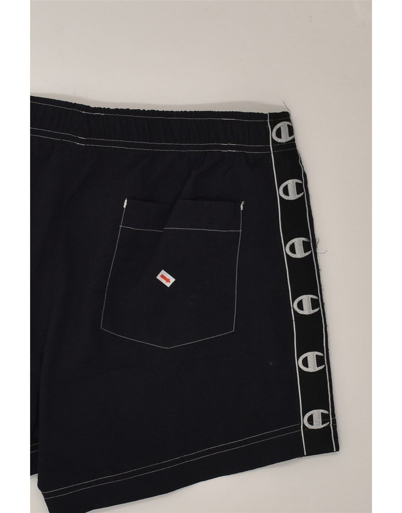 CHAMPION Mens Sport Shorts XS Black Polyamide | Vintage Champion | Thrift | Second-Hand Champion | Used Clothing | Messina Hembry 