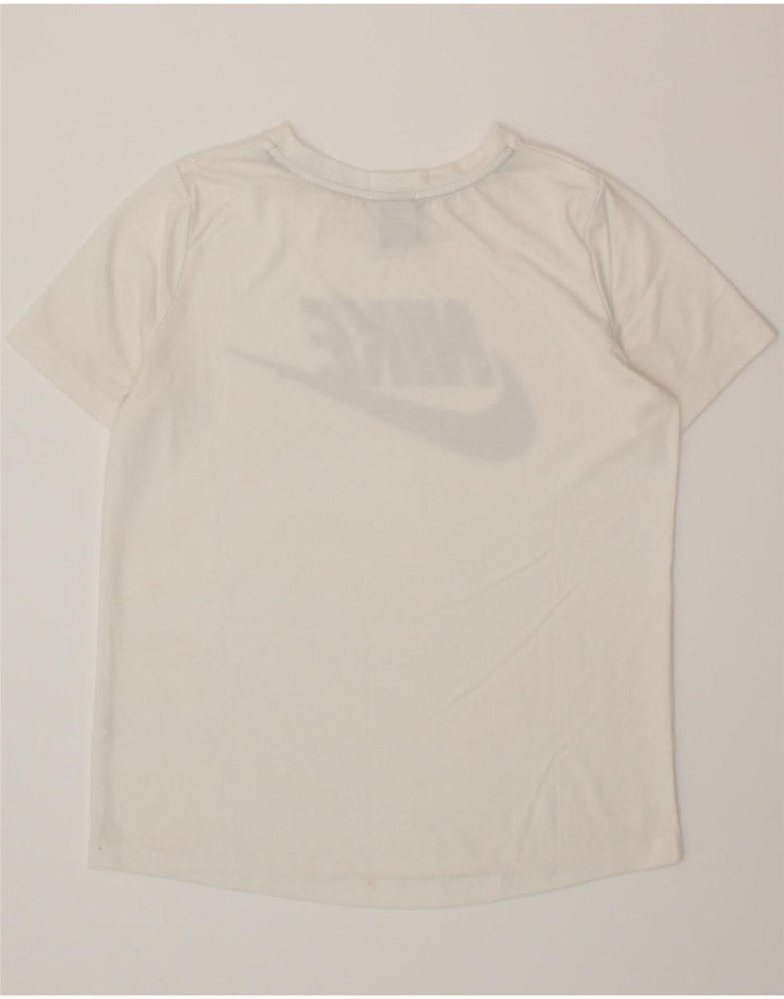 NIKE Mens Graphic T-Shirt Top Medium White Vintage Nike and Second-Hand Nike from Messina Hembry 