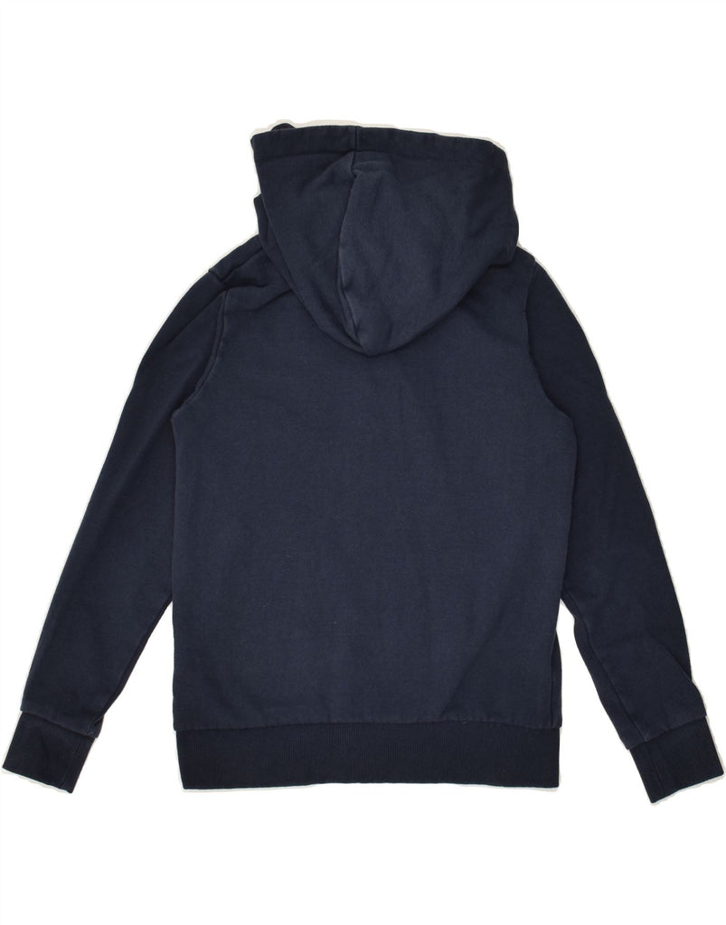 JACK & JONES Boys Graphic Hoodie Jumper 11-12 Years Navy Blue Cotton | Vintage Jack & Jones | Thrift | Second-Hand Jack & Jones | Used Clothing | Messina Hembry 