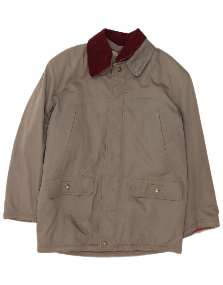 Faciba Mens Utility Jacket UK 46 3XL Grey