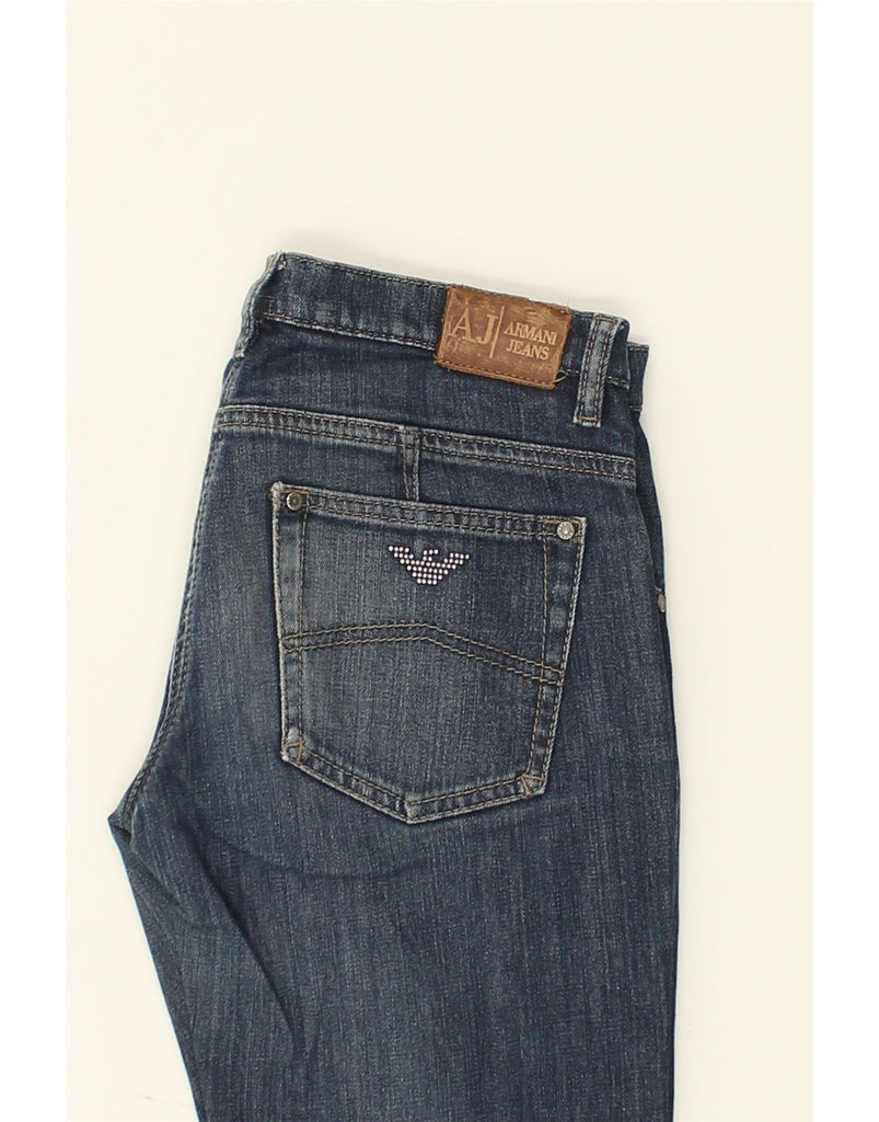 ARMANI Girls Slim Jeans 13-14 Years W28 L32 Blue Cotton | Vintage Armani | Thrift | Second-Hand Armani | Used Clothing | Messina Hembry 