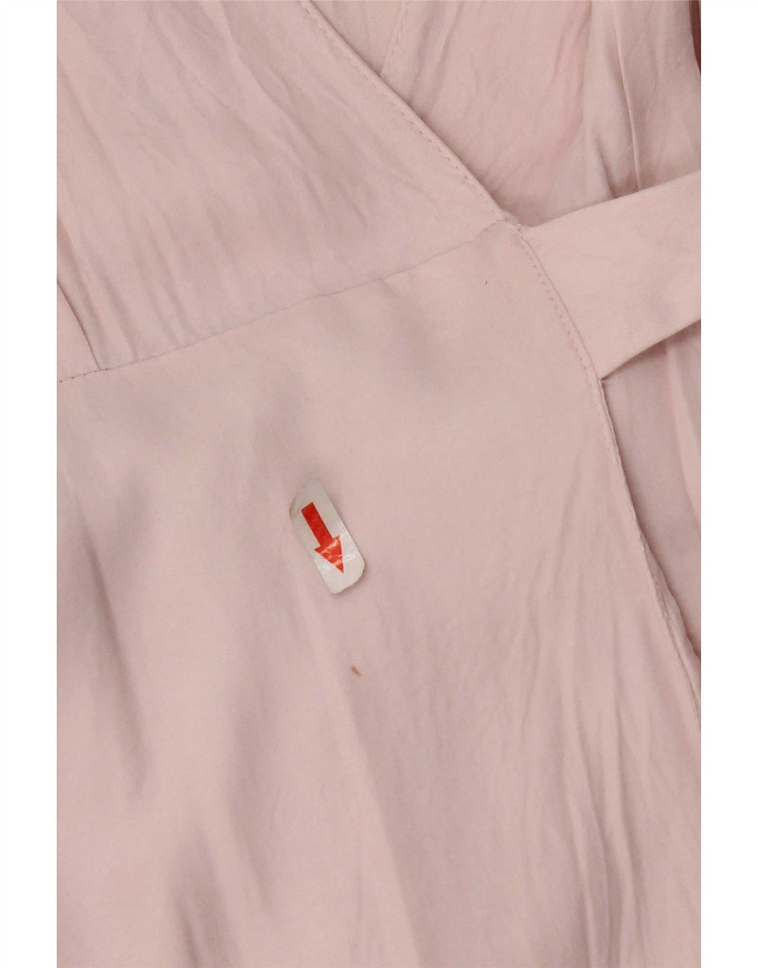 Zara Womens Wrap Dress UK 10 Small Pink Viscose