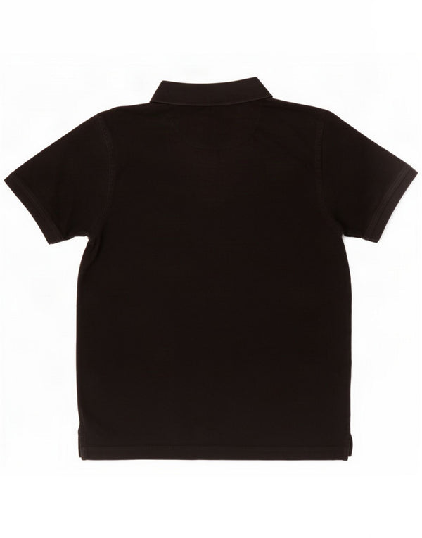Pierre Cardin Mens Polo Shirt Medium Black Cotton